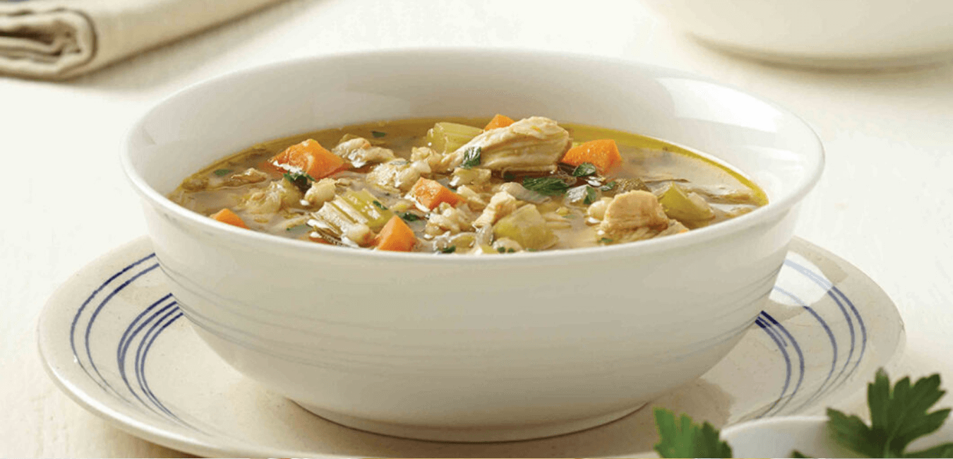 Chicken and barley soup Intercare Health Hub