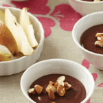 Chocolate custard pudding
