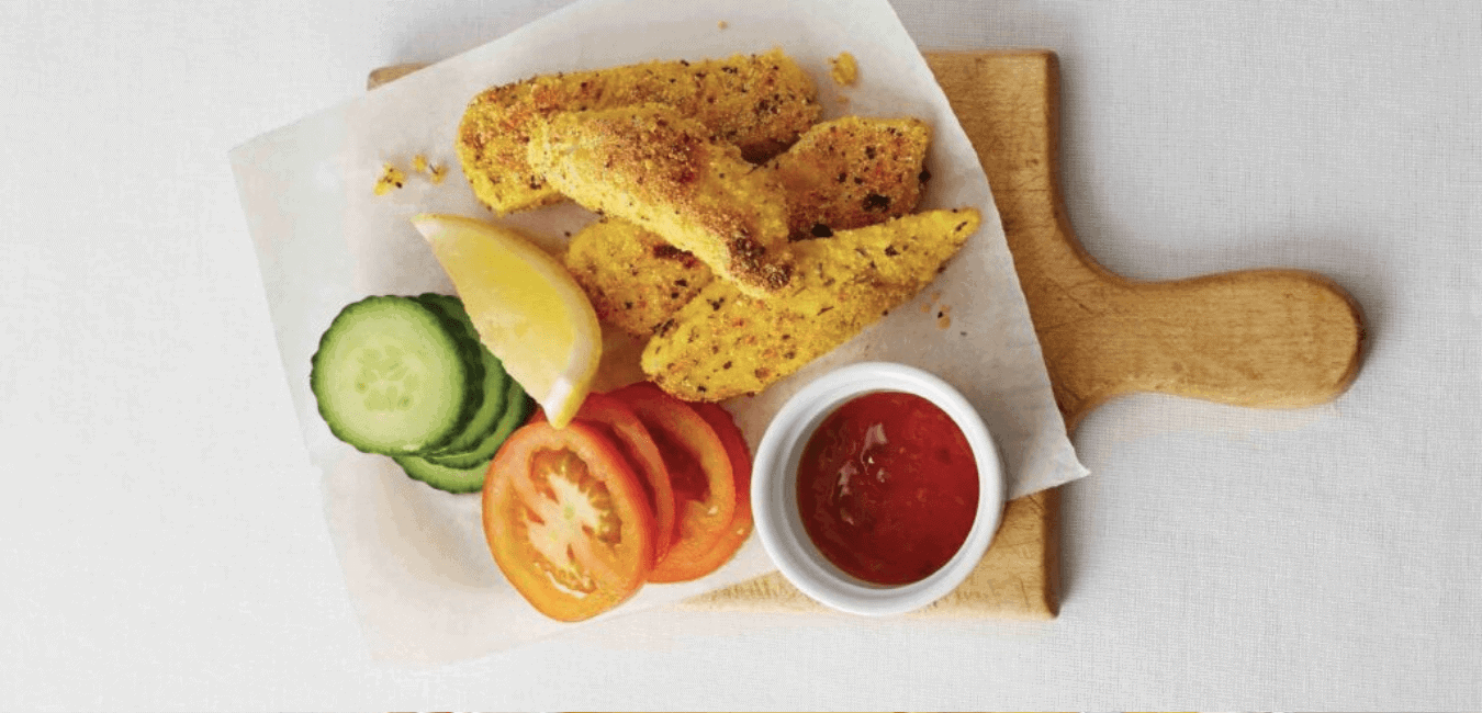 Crispy chicken strips - Intercare Health Hub