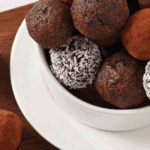 dates and chocolate balls