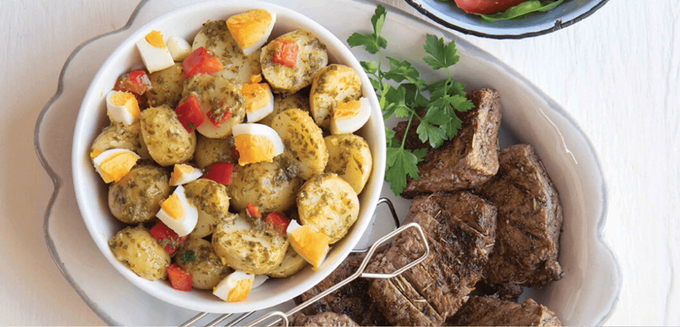 Potato salad with herb dressing Intercare Health Hub