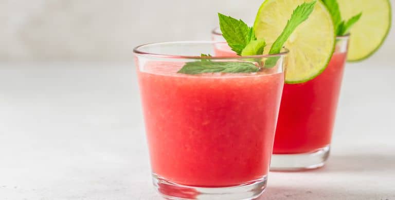 Strawberry and watermelon frozen ‘margaritas’ - Intercare Health Hub