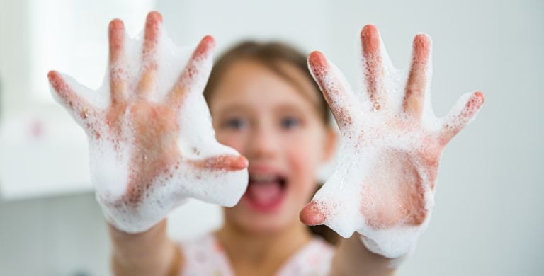 Handwashing and good hand hygiene is so important to combat germs.