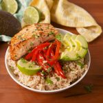 healthy salmon bowl - gut friendly recipe
