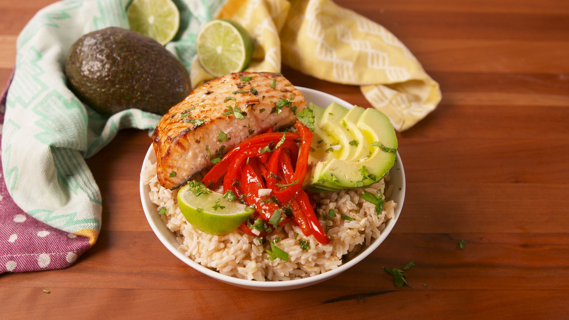 Healthy Salmon Bowl Recipe - Gut Friendly Lunch