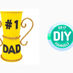 DIY 1# Dad Trophy Craft Idea