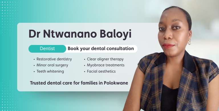 Dentist in Polokwane - Dr Ntwanano Baloyi